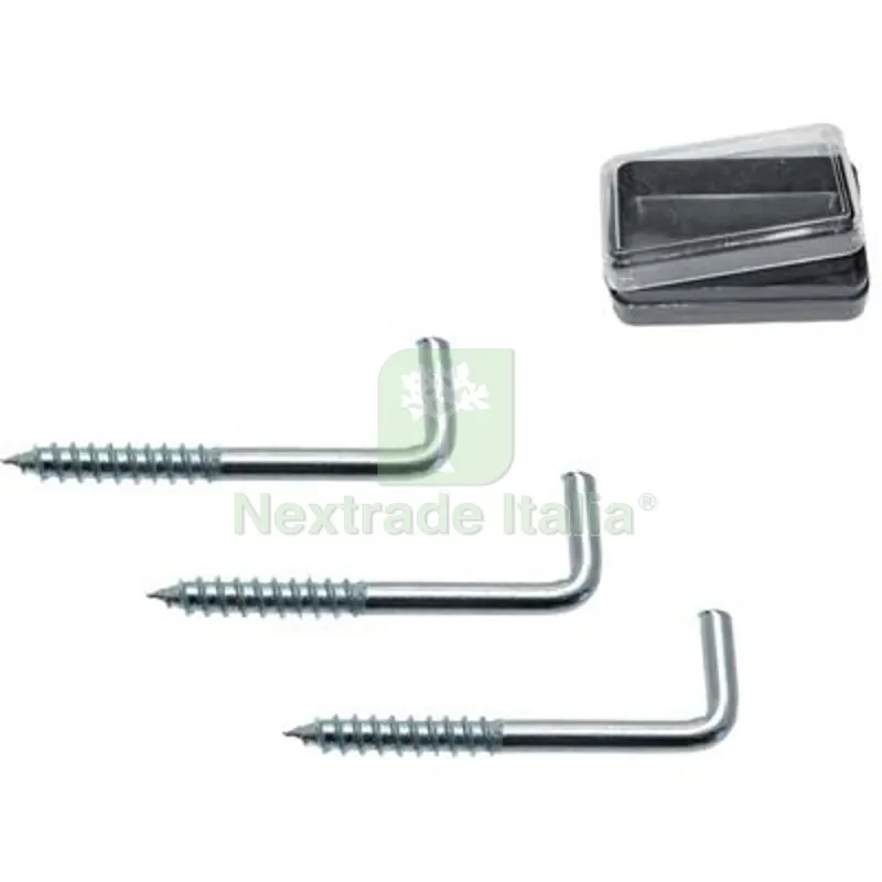 12CF Cancanetto a Vite x Bris Pronty Acciaio Zincato MM 2,5X12X30 CF=PZ 12 MM 12x30 — Viti — rif. FERX.VIR4387307 12CF Cancanetto a Vite x Bris Pronty Acciaio Zincato MM 2,5X12X30 CF=PZ 12 MM 12x30 — Viti — rif. FERX.VIR4387307