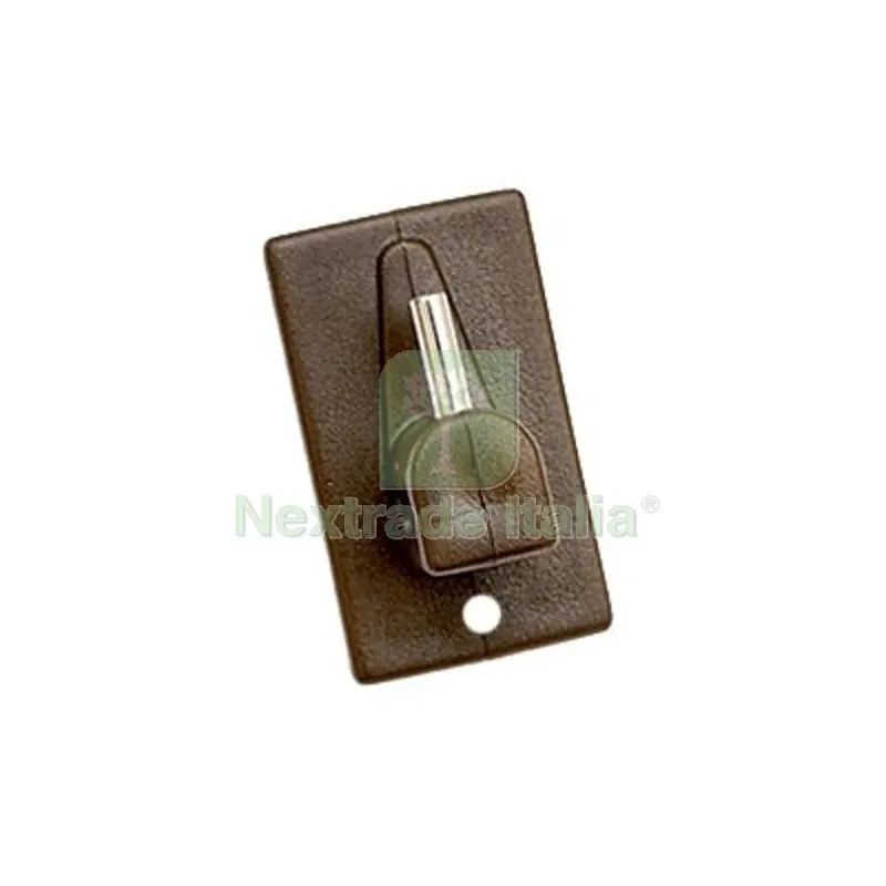 12CF Gancio Bris Base Plastica Pronty Rampino Metallo MM 18X32 Marrone CF=PZ 4 Colore Marrone — Casalinghi e organizzazione — rif. FERX.VIR4387315