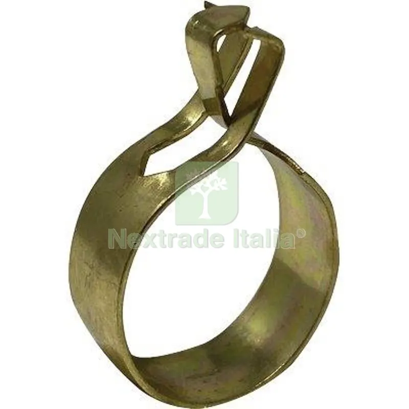 Anello Autoplissettante x Scorritenda Acciaio Ottonato CF=PZ 10 D.MM 26 — Casalinghi e organizzazione — rif. FERX.VIR4387421