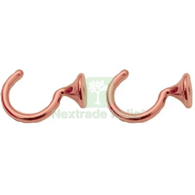 6CF Gancio x Tenda Zama Bronzo CF=PZ 2 MM 29 Fin Bronzata — Casalinghi e organizzazione — rif. FERX.VIR4387620 6CF Gancio x Tenda Zama Bronzo CF=PZ 2 MM 29 Fin Bronzata — Casalinghi e organizzazione — rif. FERX.VIR4387620