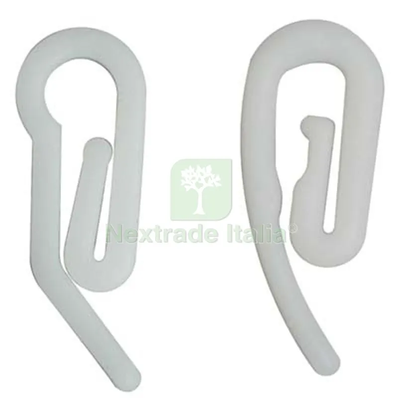 Gancio x Fettuccia a Corda Nylon Bianco Piccolo CF=PZ 1000 Mod Piccolo — Casalinghi e organizzazione — rif. FERX.VIR4387641