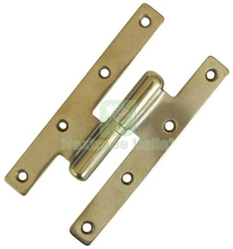 2PZ CERNIERA PAUMELLES OTTONE LUCIDO OTTONE LUCIDO DX MM 120X60 — Cerniere e cardini — rif. FERX.VIR4388062 2PZ CERNIERA PAUMELLES OTTONE LUCIDO OTTONE LUCIDO DX MM 120X60 — Cerniere e cardini — rif. FERX.VIR4388062