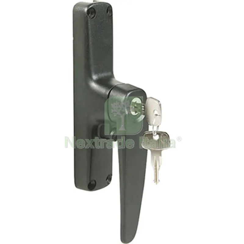 Cremonese a Leva + Cilindro Ibfm Zama Nera Aste Esterne SX Aste Esterna SX — Maniglie e pomelli — rif. FERX.VIR4391405 Cremonese a Leva + Cilindro Ibfm Zama Nera Aste Esterne SX Aste Esterna SX — Maniglie e pomelli — rif. FERX.VIR4391405