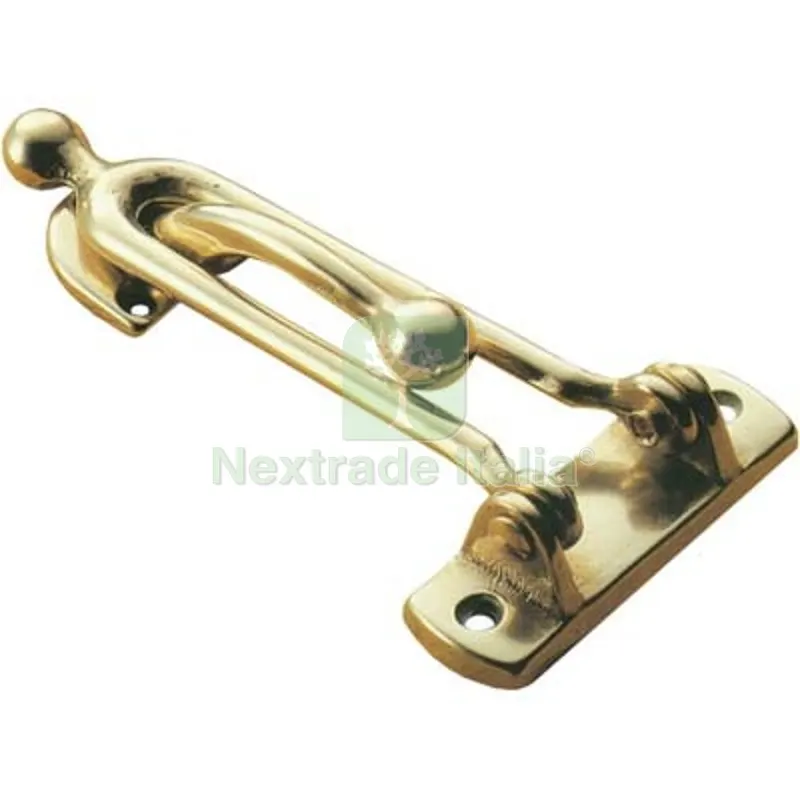 3PZ FERMAPORTA SICUREZZA ASOLA E NASELLO OTTONE LUCIDO Fin Ottonata — Ferramenta porte e finestre — rif. FERX.VIR4391420 3PZ FERMAPORTA SICUREZZA ASOLA E NASELLO OTTONE LUCIDO Fin Ottonata — Ferramenta porte e finestre — rif. FERX.VIR4391420