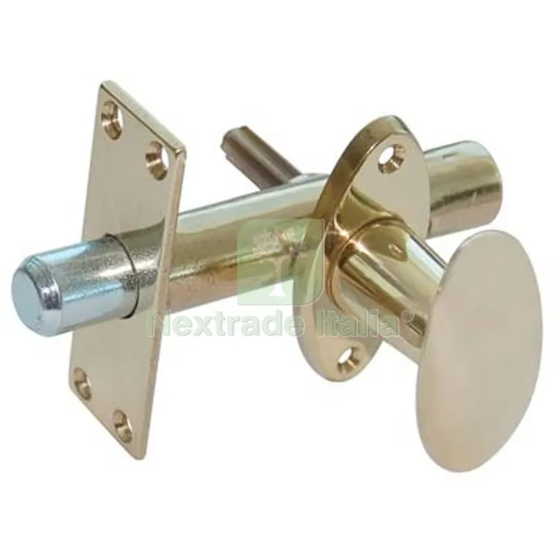 Paletto Notte Ottone Lucido MM 80+25X65 + Incontro MM 24X65 Fin Ottonata — Serrature e cilindri — rif. FERX.VIR4391430 Paletto Notte Ottone Lucido MM 80+25X65 + Incontro MM 24X65 Fin Ottonata — Serrature e cilindri — rif. FERX.VIR4391430