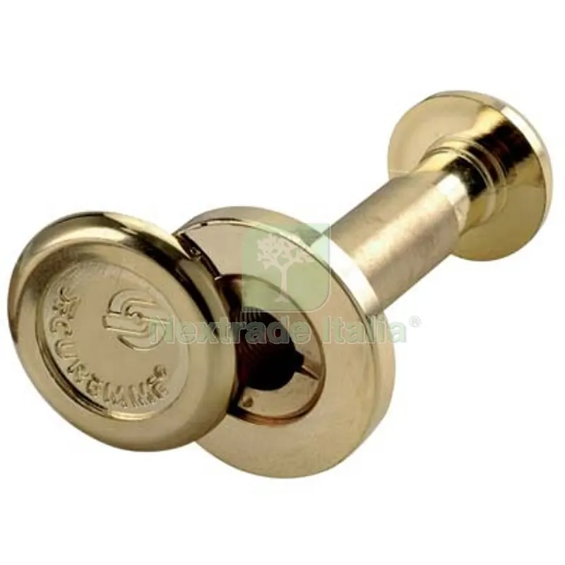 2PZ Spioncino Grandangolo Porte Securemme Finitura Ottone Lucido F.MM 16 L.MM 80/120 Fin Ottonata L MM 80-120 — Serrature e cilindri — rif. FERX.VIR4391458 2PZ Spioncino Grandangolo Porte Securemme Finitura Ottone Lucido F.MM 16 L.MM 80/120 Fin Ottonata L MM 80-120 — Serrature e cilindri — rif. FERX.VIR4391458