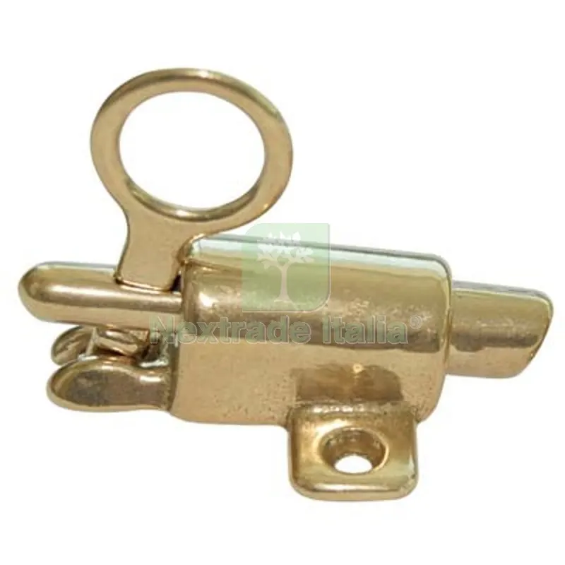 10PZ CRICCHETTO VASISTAS FINESTRA OTTONE LUCIDO MM 60X45 H.MM 45 Fin Ottonata — Cinghie e tiranti a cricchetto — rif. FERX.VIR4391484