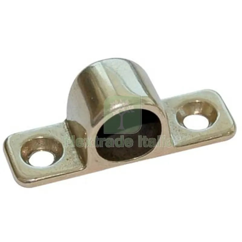 10PZ INCONTRO PIANO CRICCHETTO VASISTAS OTTONE BRONZATO MM 14X43 Fin Bronzata — Cinghie e tiranti a cricchetto — rif. FERX.VIR4391489