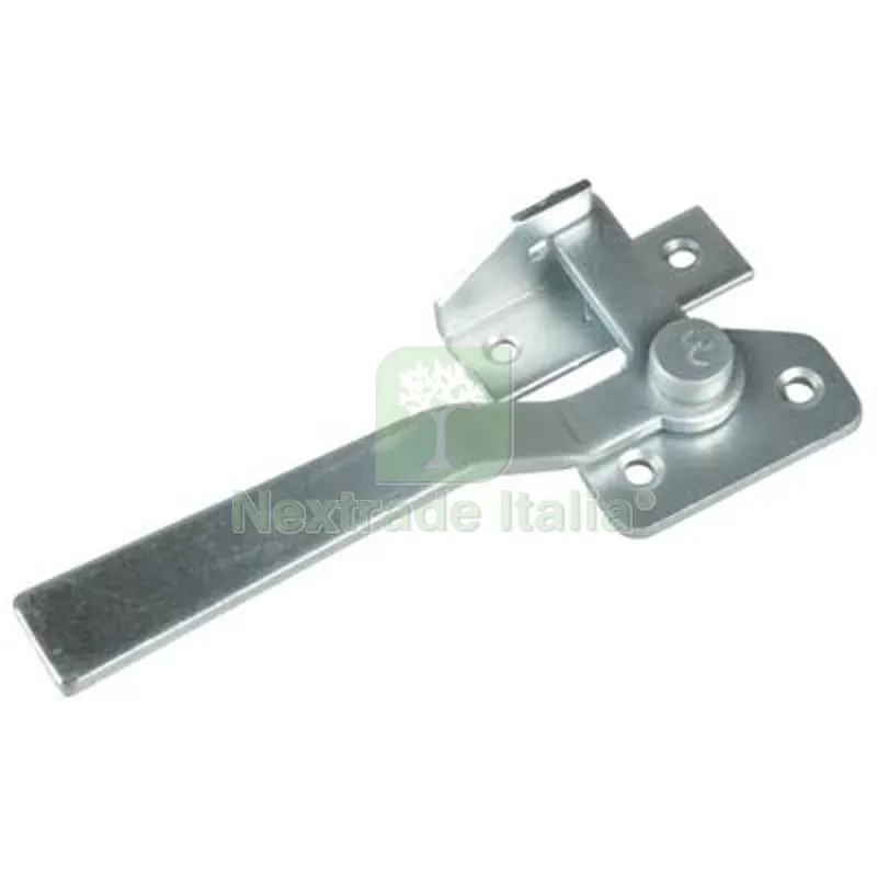 5PZ Maniglia Blocco Zincata x Serramenti MM 130X47 H.MM 27 + Incontro MM 52X20 SX MN SX — Maniglie e pomelli — rif. FERX.VIR4391601