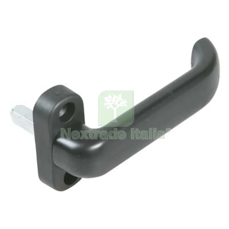 5PZ Mezza Maniglia x Serramenti Resina Nera Q8 — Maniglie e pomelli — rif. FERX.VIR4391620