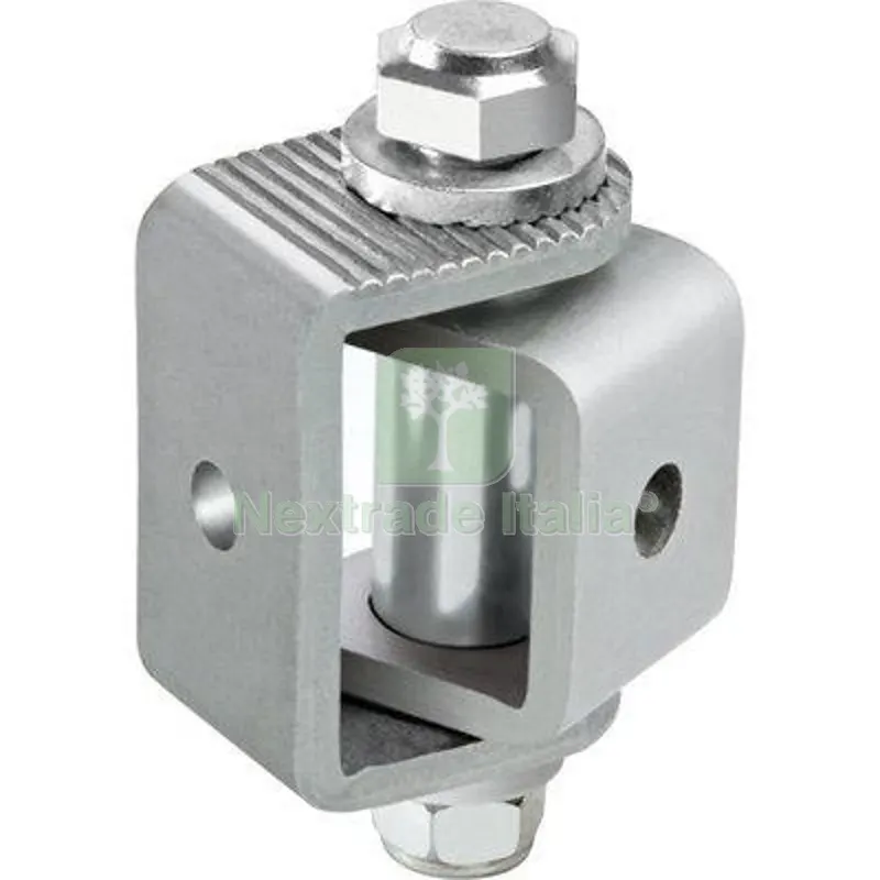 2PZ Cardine a Saldare 100 Comunello Zincato Cavallotto Regolabile MM 31/44 MM 43x30x30 — Funi, golfari e accessori sollevamento — rif. FERX.VIR4400250 2PZ Cardine a Saldare 100 Comunello Zincato Cavallotto Regolabile MM 31/44 MM 43x30x30 — Funi, golfari e accessori sollevamento — rif. FERX.VIR4400250