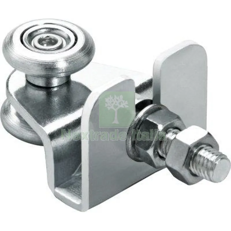 2PZ Carrello Scorrevole 38 Comunello Zincato 2 Ruote D.MM 24 KG 30 — Ferramenta porte e finestre — rif. FERX.VIR4400290