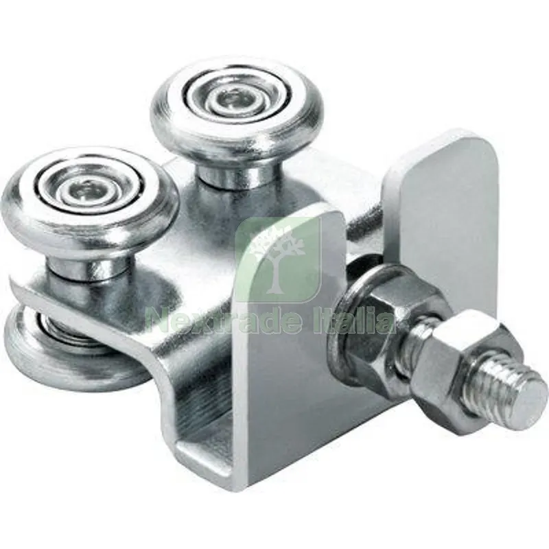2PZ Carrello Scorrevole 40 Comunello Zincato 4 Ruote D.MM 24 KG 50 — Ferramenta porte e finestre — rif. FERX.VIR4400292 2PZ Carrello Scorrevole 40 Comunello Zincato 4 Ruote D.MM 24 KG 50 — Ferramenta porte e finestre — rif. FERX.VIR4400292