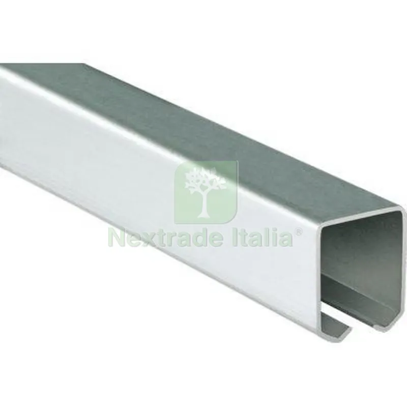 Binario x Scorrevoli 24P Comunello Zincato MM 34X30 L.MT 3 Portata KG 50 Mod 24M — Ferramenta porte e finestre — rif. FERX.VIR4400296 Binario x Scorrevoli 24P Comunello Zincato MM 34X30 L.MT 3 Portata KG 50 Mod 24M — Ferramenta porte e finestre — rif. FERX.VIR4400296