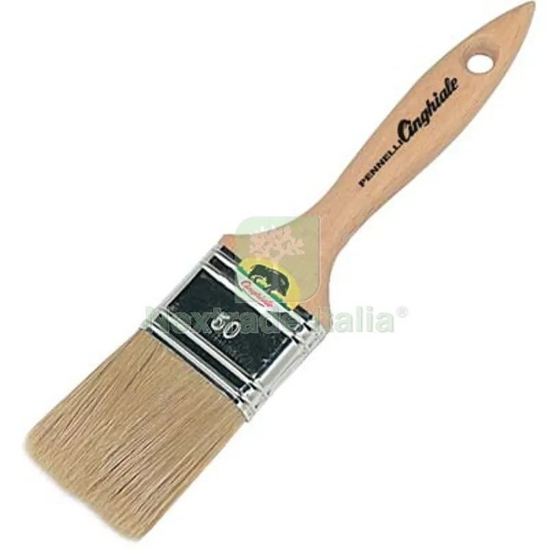 12PZ PENNELLESSA M.LEGNO 542 CINGHIALE SETOLA BIONDA MM 30X52 — Pennelli e rulli — rif. FERX.VIR4406903 12PZ PENNELLESSA M.LEGNO 542 CINGHIALE SETOLA BIONDA MM 30X52 — Pennelli e rulli — rif. FERX.VIR4406903