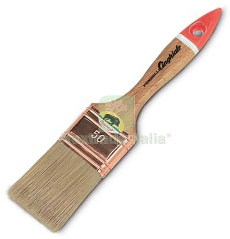 12PZ PENNELLESSA M.LEGNO 537 CINGHIALE SETOLA BIONDA MM 20X52 — Pennelli e rulli — rif. FERX.VIR4406920 12PZ PENNELLESSA M.LEGNO 537 CINGHIALE SETOLA BIONDA MM 20X52 — Pennelli e rulli — rif. FERX.VIR4406920