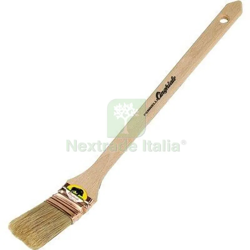 12PZ Pennello Radiatore M.LEGNO 595 Cinghiale Setola Bionda MM 20X59 — Caldaie e radiatori — rif. FERX.VIR4407481