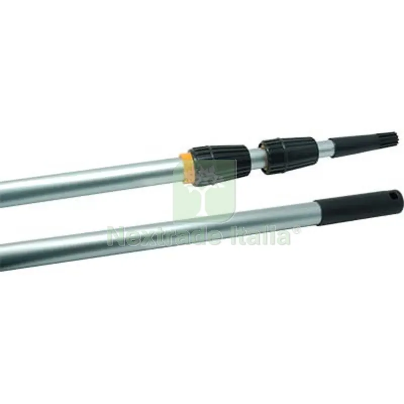 MANICO TELESCOPICO ALLUMINIO UP ITALIA MM 25/28/32 H.CM 170/450 CM 170>450 — Pennelli e rulli — rif. FERX.VIR4430943