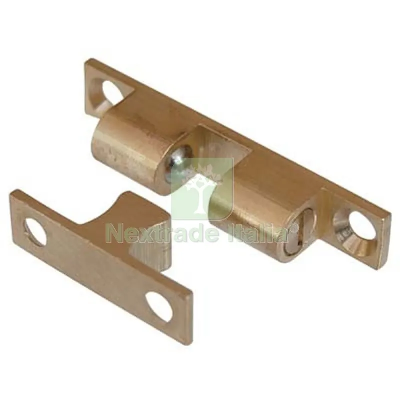 50PZ CRICCHETTO A DUE SFERE SPORTELLI OTTONE LUCIDO MM 8X44 — Cinghie e tiranti a cricchetto — rif. FERX.VIR4441056 50PZ CRICCHETTO A DUE SFERE SPORTELLI OTTONE LUCIDO MM 8X44 — Cinghie e tiranti a cricchetto — rif. FERX.VIR4441056