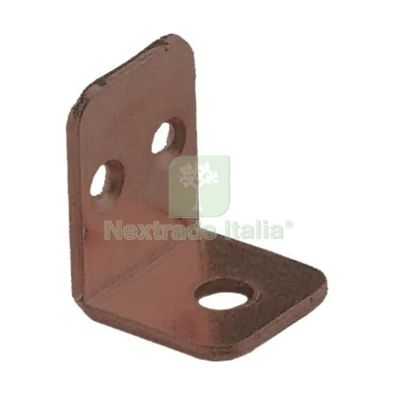 100PZ Mensolina Reggipiano a Squadra Bordo Quadro Acciaio Bronzato MM 22X28 Fin Bronzata — Ferramenta per legno e mobili — rif. FERX.VIR4442002 100PZ Mensolina Reggipiano a Squadra Bordo Quadro Acciaio Bronzato MM 22X28 Fin Bronzata — Ferramenta per legno e mobili — rif. FERX.VIR4442002
