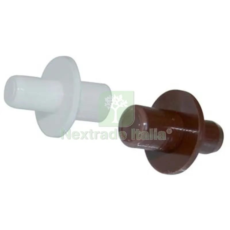 1000PZ Mensolina Reggipiano a Infilare Plastica D.MM 5/6 Marrone Colore Marrone — Ferramenta per legno e mobili — rif. FERX.VIR4442047 1000PZ Mensolina Reggipiano a Infilare Plastica D.MM 5/6 Marrone Colore Marrone — Ferramenta per legno e mobili — rif. FERX.VIR4442047