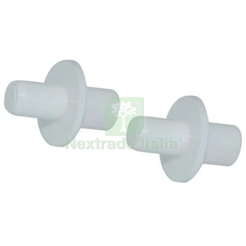 1000PZ Mensolina Reggipiano a Infilare Plastica D.MM 5/6 Bianca Colore Bianco — Ferramenta per legno e mobili — rif. FERX.VIR4442048 1000PZ Mensolina Reggipiano a Infilare Plastica D.MM 5/6 Bianca Colore Bianco — Ferramenta per legno e mobili — rif. FERX.VIR4442048