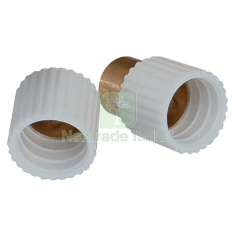 250PZ Mensolina Reggipiano da Avvitare Ottone/Gomma Noce MM 12X12 Colore Noce — Ferramenta per legno e mobili — rif. FERX.VIR4442056 250PZ Mensolina Reggipiano da Avvitare Ottone/Gomma Noce MM 12X12 Colore Noce — Ferramenta per legno e mobili — rif. FERX.VIR4442056