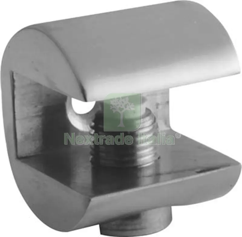 4PZ Reggivetro a Morsetto Cottali Ottone Cromo Lucido D.MM 23 S.VETRO Max MM 10 Fin Cromata — Morse morsetti e strettoi — rif. FERX.VIR4442151