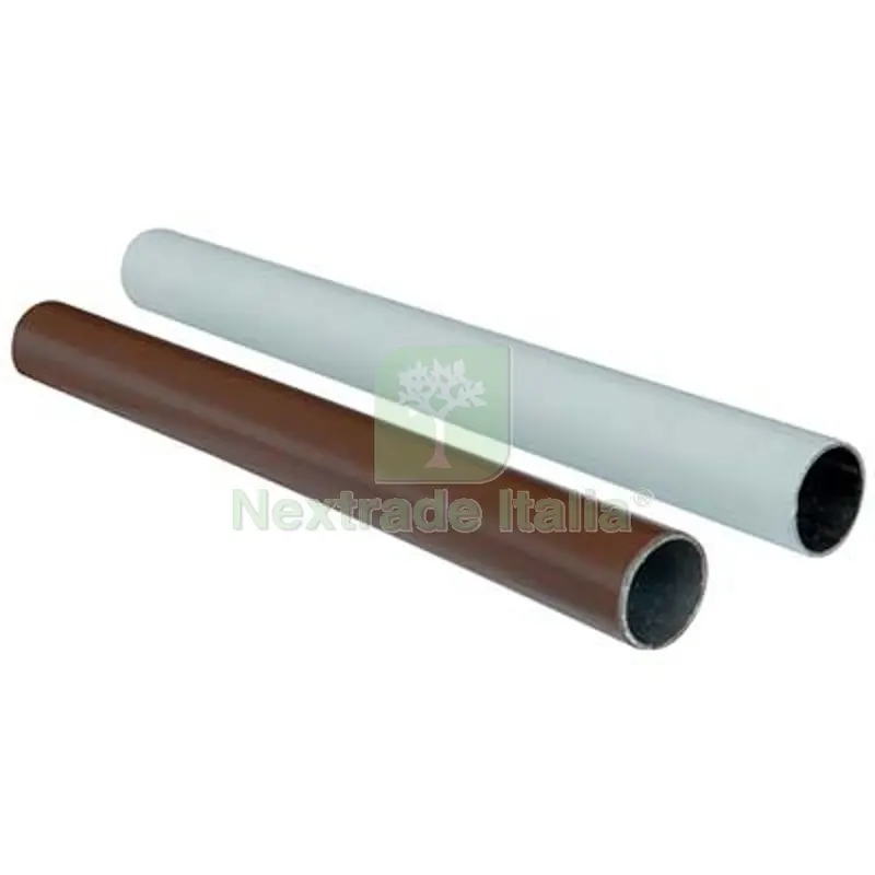 2PZ Tubo Armadio Tondo Plasticato Acciaio Saldato Bianco MM 18 MT 3,00 Colore Bianco — Arredo — rif. FERX.VIR4443093 2PZ Tubo Armadio Tondo Plasticato Acciaio Saldato Bianco MM 18 MT 3,00 Colore Bianco — Arredo — rif. FERX.VIR4443093