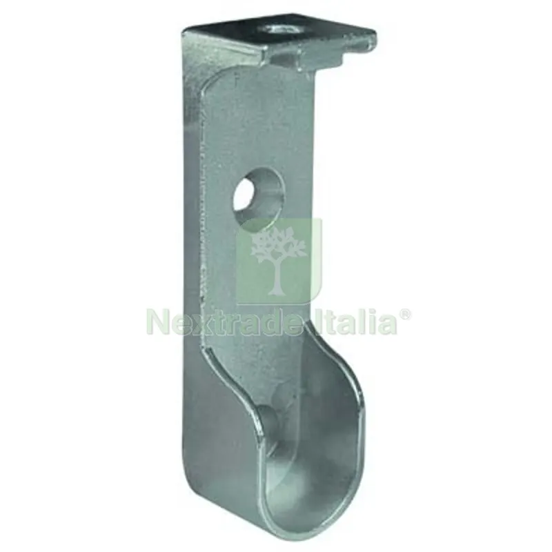 20PZ Reggitubo Armadio Ovale Laterale a Soffitto Zama Nichelato Tubo MM 30X15 Fin Nichelata — Arredo — rif. FERX.VIR4443023 20PZ Reggitubo Armadio Ovale Laterale a Soffitto Zama Nichelato Tubo MM 30X15 Fin Nichelata — Arredo — rif. FERX.VIR4443023