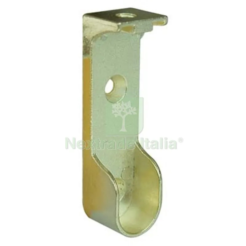 20PZ Reggitubo Armadio Ovale Laterale a Soffitto Zama Ottonato Tubo MM 30X15 Fin Ottonata — Arredo — rif. FERX.VIR4443024 20PZ Reggitubo Armadio Ovale Laterale a Soffitto Zama Ottonato Tubo MM 30X15 Fin Ottonata — Arredo — rif. FERX.VIR4443024