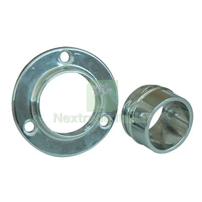 10PZ Reggitubo Armadio Tondo a Ghiera Zama Cromato MM 18 Fin Cromata — Arredo — rif. FERX.VIR4443080 10PZ Reggitubo Armadio Tondo a Ghiera Zama Cromato MM 18 Fin Cromata — Arredo — rif. FERX.VIR4443080