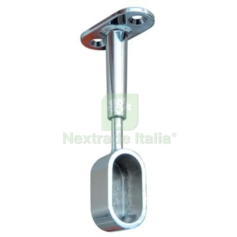 12PZ Reggitubo Armadio Ovale Regolabile Finale Zama Cromato H.MM 68/95 Tubo MM 30X15 Fin Cromata — Arredo — rif. FERX.VIR4443131 12PZ Reggitubo Armadio Ovale Regolabile Finale Zama Cromato H.MM 68/95 Tubo MM 30X15 Fin Cromata — Arredo — rif. FERX.VIR4443131