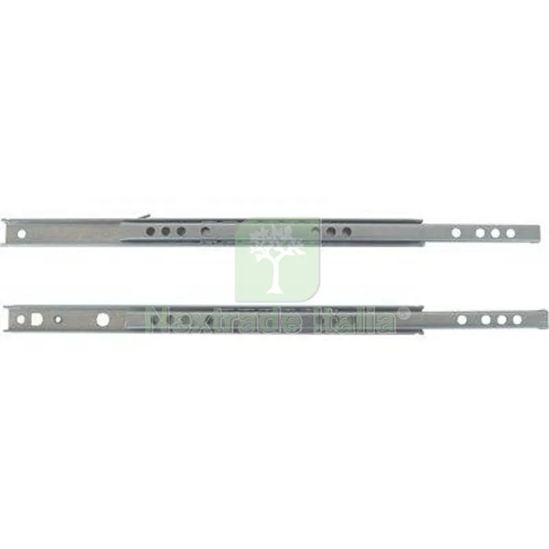 5CF Guida Cassetto 870 Omge Zincata + Sfere Uscita Semplice KG 8 CM 31 CF=PZ 2 — Ferramenta per legno e mobili — rif. FERX.VIR4443673