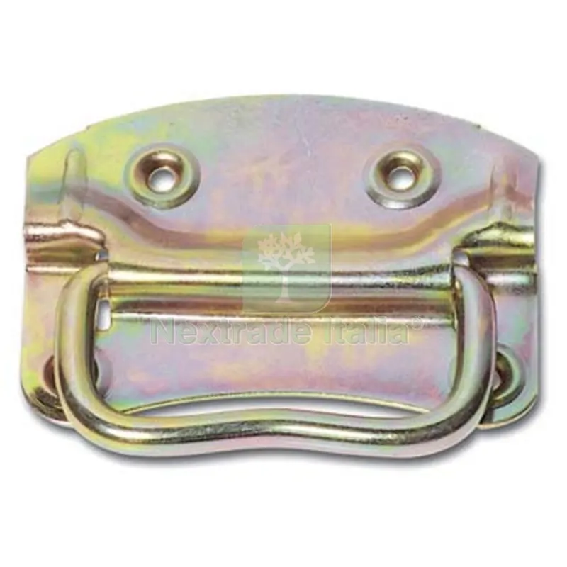 12PZ Maniglia Americana x Baule Acciaio Ottonato MM 90X65 Fin Tropicalizzata — Maniglie e pomelli — rif. FERX.VIR4444365
