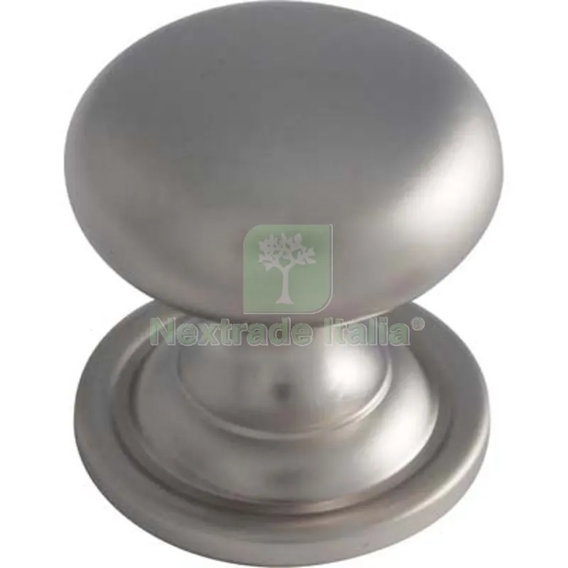 5PZ POMOLO OTTONE TORNITO SFERA PIANA 2460 CROMO SATINATO MM 25X30 Fin Cromopaca — Profili e angolari decorativi — rif. FERX.VIR4444581 5PZ POMOLO OTTONE TORNITO SFERA PIANA 2460 CROMO SATINATO MM 25X30 Fin Cromopaca — Profili e angolari decorativi — rif. FERX.VIR4444581