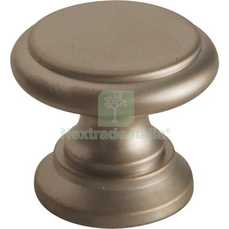 5PZ Pomolo Ottone Tornito Testa Piana Cromo Satinato MM 25X19 Fin Cromopaca — Profili e angolari decorativi — rif. FERX.VIR4444593 5PZ Pomolo Ottone Tornito Testa Piana Cromo Satinato MM 25X19 Fin Cromopaca — Profili e angolari decorativi — rif. FERX.VIR4444593