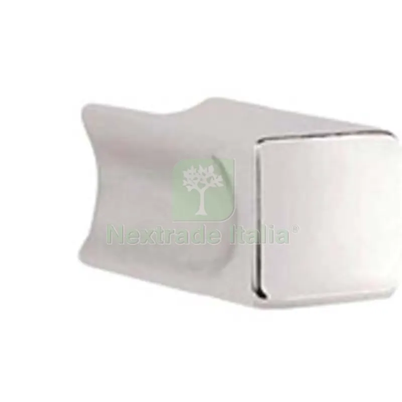 10PZ Pomolo Zama Quadro 2388 Metalstyle Cromo Lucido MM 10X10 Fin Cromata — Maniglie e pomelli — rif. FERX.VIR4444608