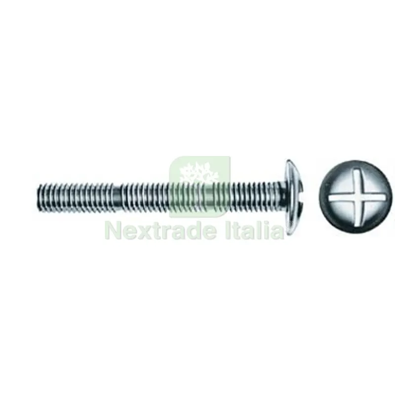 200PZ Vite di Fissaggio x Pomolo e Maniglia Acciaio Zincato Troncabile MM 4X45 — Maniglie e pomelli — rif. FERX.VIR4444999