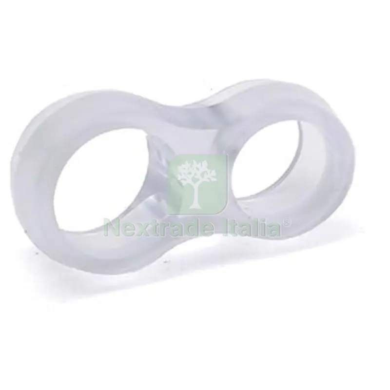 12CF Paracolpi Maniglia Doppio Pronty Siliconico Trasparente CF=PZ 4 — Maniglie e pomelli — rif. FERX.VIR4445005