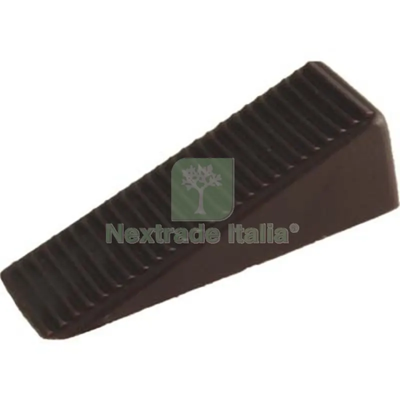 FERMAPORTE ADESIVO A CUNEO PLASTICA NOCE CF=PZ 100 Colore Noce — Adesivi e sigillanti — rif. FERX.VIR4445010