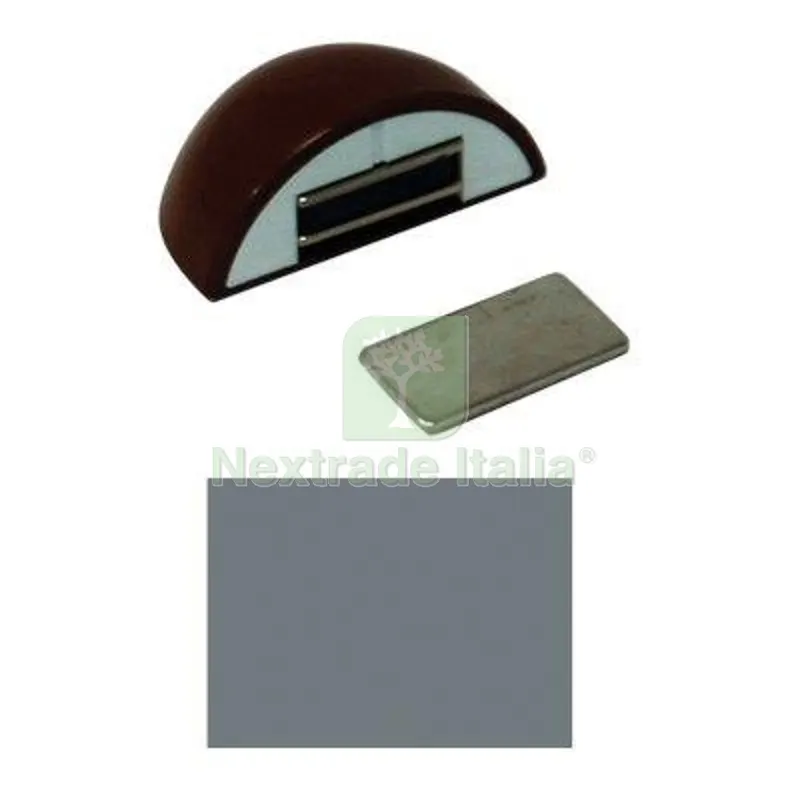 10PZ Fermaporte Magnetico AP 123 Resina Termoplastica Alluminio Colore Alluminio — Ferramenta per legno e mobili — rif. FERX.VIR4445022 10PZ Fermaporte Magnetico AP 123 Resina Termoplastica Alluminio Colore Alluminio — Ferramenta per legno e mobili — rif. FERX.VIR4445022