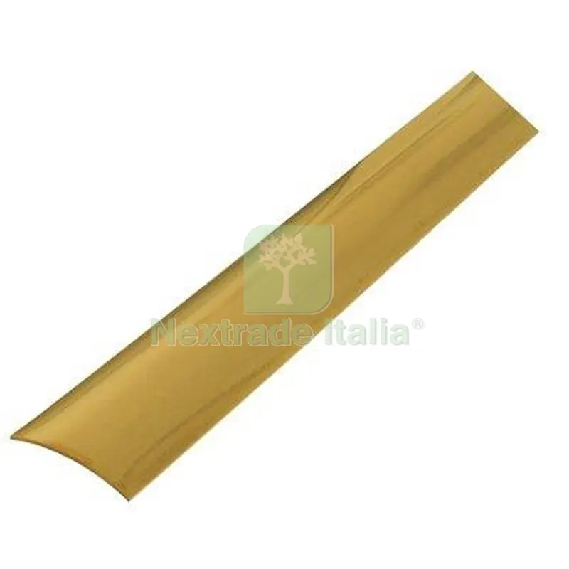 2PZ Piaggia Adesiva Pavimento Pari Livello Ottone Lucido MM 35 L.CM 166 MM 0/4 Fin Ottonata — Utensili muratura — rif. FERX.VIR4447014 2PZ Piaggia Adesiva Pavimento Pari Livello Ottone Lucido MM 35 L.CM 166 MM 0/4 Fin Ottonata — Utensili muratura — rif. FERX.VIR4447014