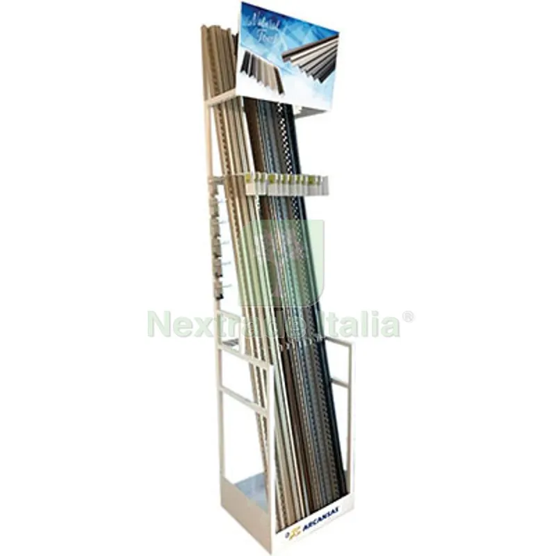 Espositore Profili Eddy Arcansas KT=PZ 121 MM 560X470 H.MM 2800 — Materiale promozionale e POP — rif. FERX.VIR4448006 Espositore Profili Eddy Arcansas KT=PZ 121 MM 560X470 H.MM 2800 — Materiale promozionale e POP — rif. FERX.VIR4448006