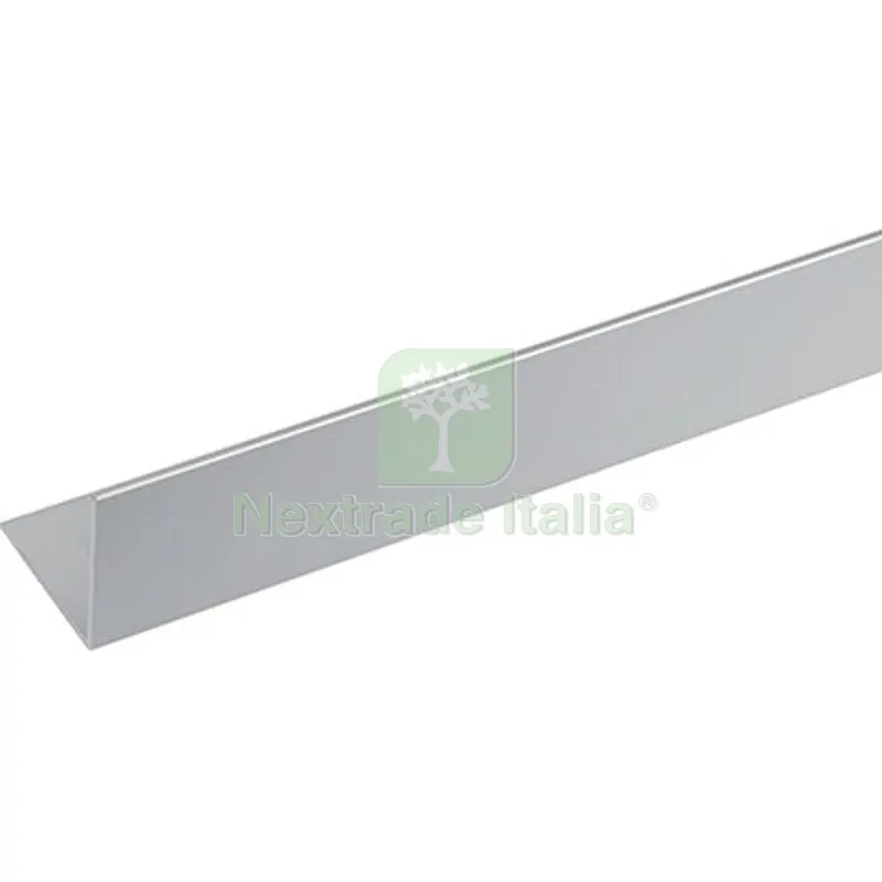 5PZ Profilo Angolare Lati Uguali Arcansas Allum Argento S.MM 1,0 MM 15X15 H.CM 100 Fin Cromopaca MM 15x15x1 MT 1 — Profili e angolari decorativi — rif. FERX.VIR4448045 5PZ Profilo Angolare Lati Uguali Arcansas Allum Argento S.MM 1,0 MM 15X15 H.CM 100 Fin Cromopaca MM 15x15x1 MT 1 — Profili e angolari decorativi — rif. FERX.VIR4448045