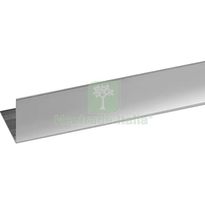 5PZ Profilo Angolare Lati Uguali Arcansas Allum Argento LUX S.MM 1,0 MM 10X10 H.CM 100 Fin Cromata MM 10x10x1 MT 1 — Profili e angolari decorativi — rif. FERX.VIR4448261 5PZ Profilo Angolare Lati Uguali Arcansas Allum Argento LUX S.MM 1,0 MM 10X10 H.CM 100 Fin Cromata MM 10x10x1 MT 1 — Profili e angolari decorativi — rif. FERX.VIR4448261