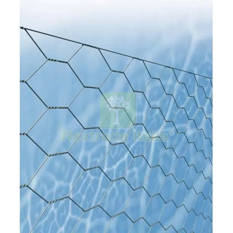 Rete Tripla Torsione Zincata 25/3 Stars M/N° 25/3 N° 2=MM 0,7 L.MT 50 H.CM 120 MM 25 — Reti e recinzioni — rif. FERX.VIR5000211 Rete Tripla Torsione Zincata 25/3 Stars M/N° 25/3 N° 2=MM 0,7 L.MT 50 H.CM 120 MM 25 — Reti e recinzioni — rif. FERX.VIR5000211
