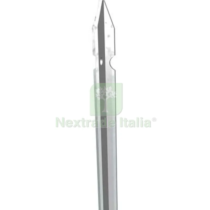 10PZ PALETTO RECINZIONE ZINCATO SEZIONE MM 30X30X3,0 H.CM 125 — Reti e recinzioni — rif. FERX.VIR5133112 10PZ PALETTO RECINZIONE ZINCATO SEZIONE MM 30X30X3,0 H.CM 125 — Reti e recinzioni — rif. FERX.VIR5133112
