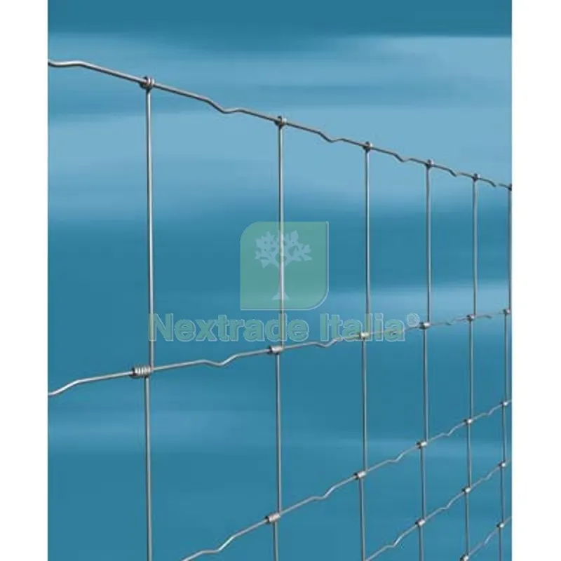 Rete Pecora Annodata Zincata Nodagri Cavatorta 150/13/15 Vivagno MM 2,5 L.MT 50 Mod 150/13/15 Ø Mm 2,5/2,0 — Reti e recinzioni — rif. FERX.VIR5145988