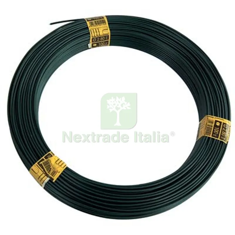 FILO PLASTICATO LEGATURA CAVATORTA ROTOLO L.MT 100 N° 10 CF=PZ 25 — Reti e recinzioni — rif. FERX.VIR5364812